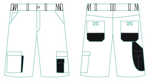 Axus Painter's Shorts