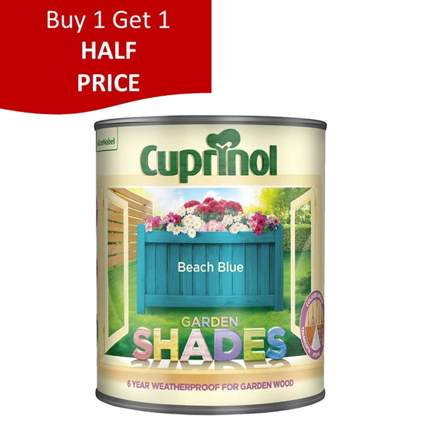 Beach Blue 1 Litre Cuprinol Garden Shades