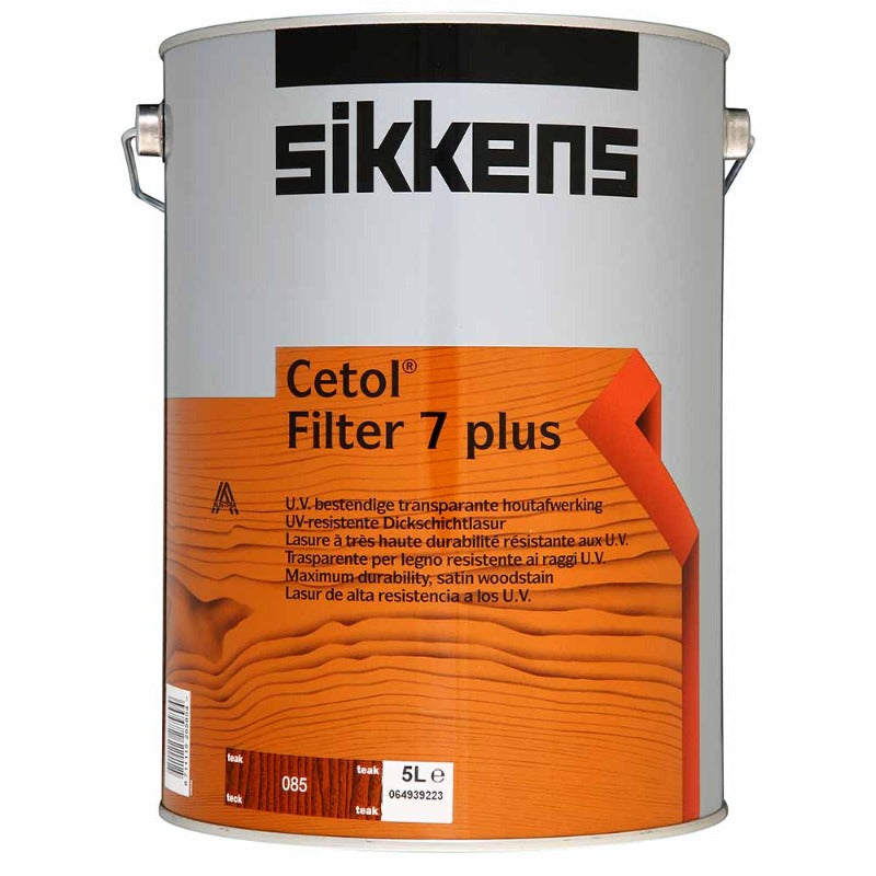 5 Litre Sikkens Cetol Filter 7 Plus Teak 085
