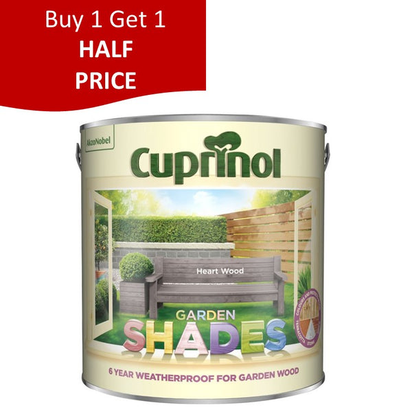 Heartwood 2.5 Litre Cuprinol Garden Shades