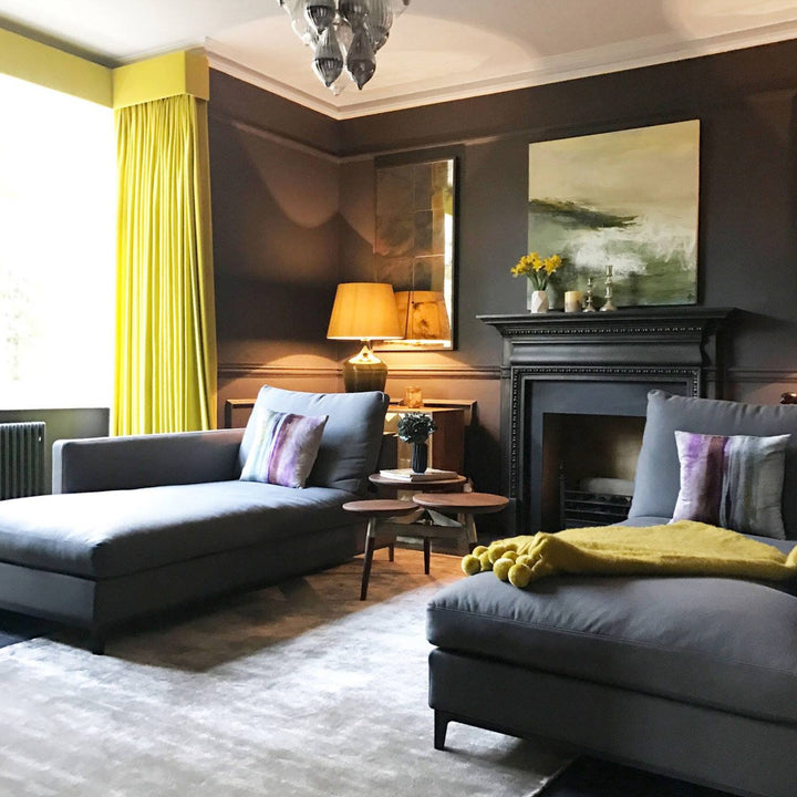 Perse Grey Living Room Paint And Paper Library Paint Colour No. 141