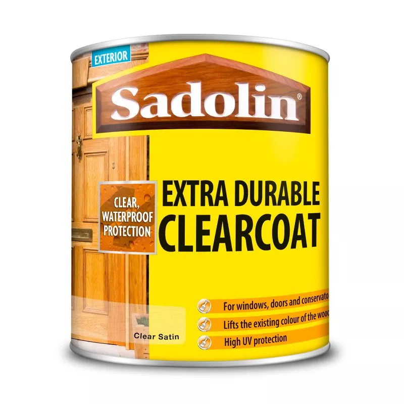 1L Sadolin Clear Satin Extra Durable Clearcoat