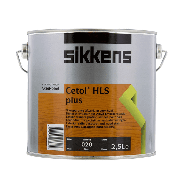 2.5 litre Sikkens Cetol HLS Plus Ebony 020