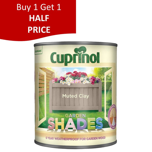 1 litre Muted Clay Cuprinol Garden Shades