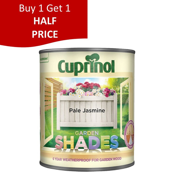 1 litre Pale Jasmine Cuprinol Garden Shades