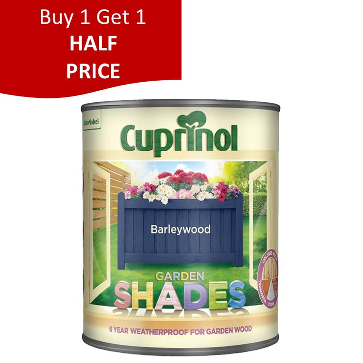 1 Litre Barleywood Cuprinol Garden Shades 