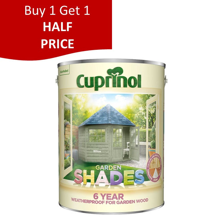 Willow 5 litre Cuprinol Garden Shades wood paint