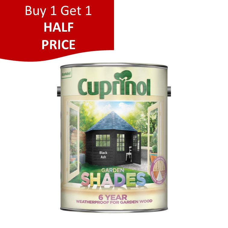 Black Ash Cuprinol Garden Shades 2.5L 5L Paint Online