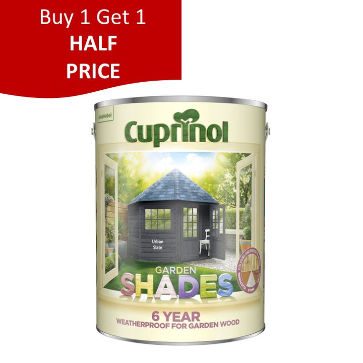 5 litre Urban Slate Cuprinol Garden Shades wood paint