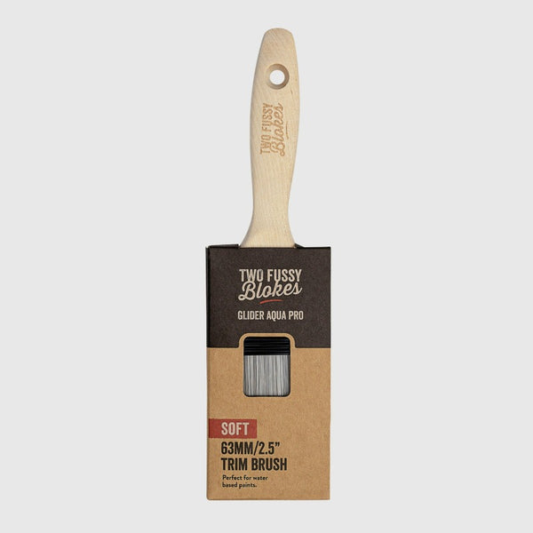 Two Fussy Blokes Glider Aqua Pro Trim Paint Brush 63mm