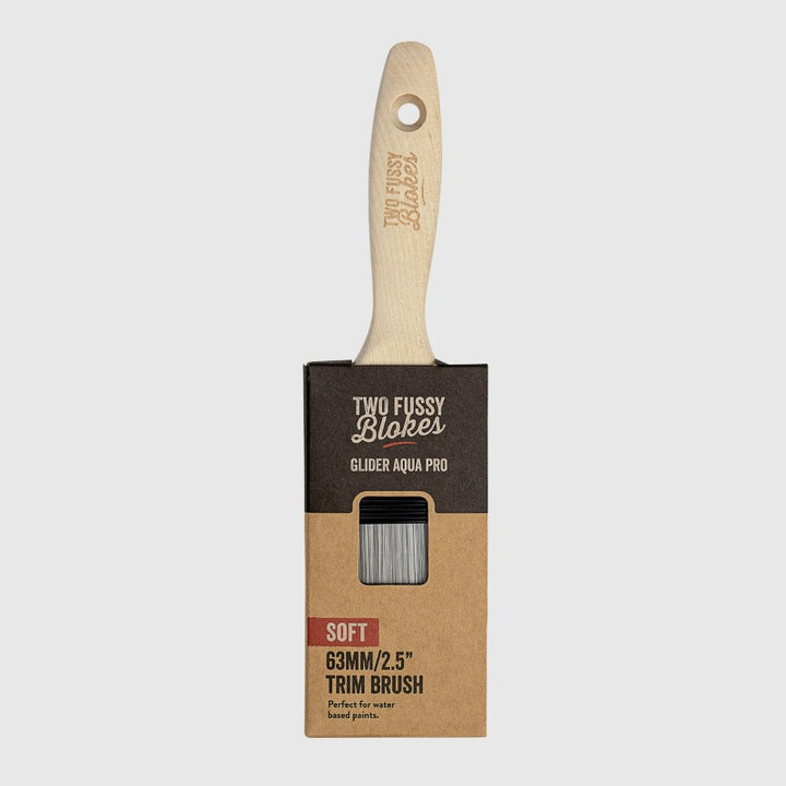 Two Fussy Blokes Glider Aqua Pro Trim Paint Brush 63mm