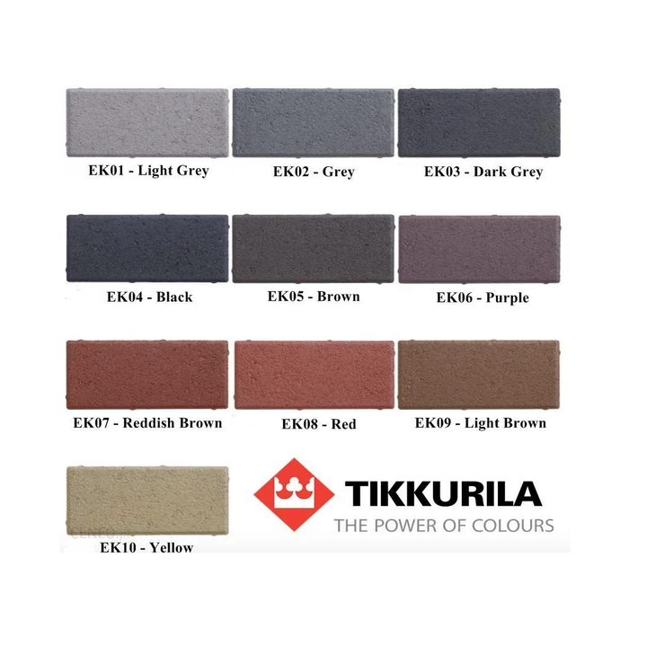 Tikkurila Patio Paving Stain Patio Colours