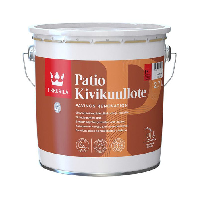 2.7 Litre Tikkurila Patio Paving Stain
