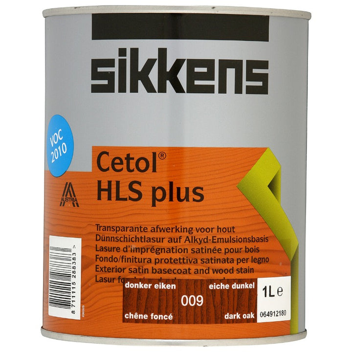 Sikkens Cetol HLS Plus - Dark Oak 009 - 1L 