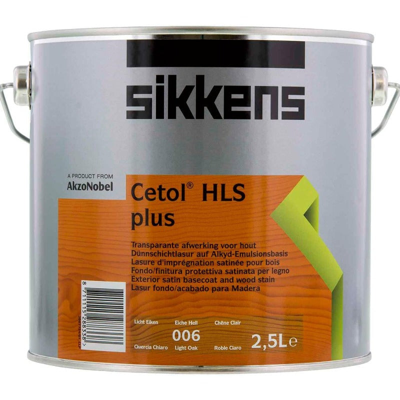 Sikkens Cetol HLS Plus Light Oak 006 1L 2.5L 5L Paint Online
