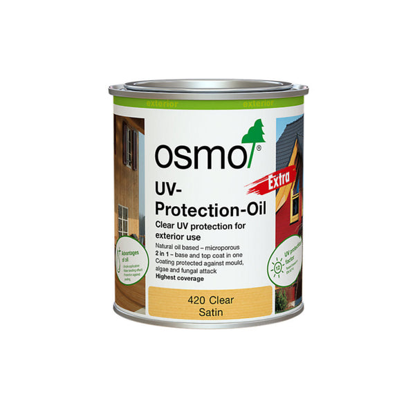 Osmo 420 UV Extra Protection Oil Clear Satin