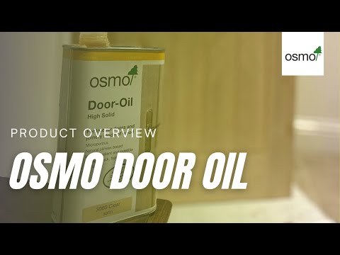 Osmo 3060 Door Oil Clear Satin 1L
