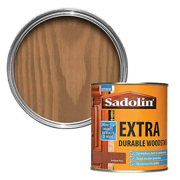 1L Sadolin Extra Durable Woodstain Antique Pine