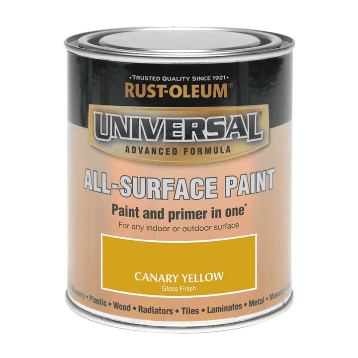 Rust-Oleum Universal All Surface Gloss Paint & Primer - Canary Yellow