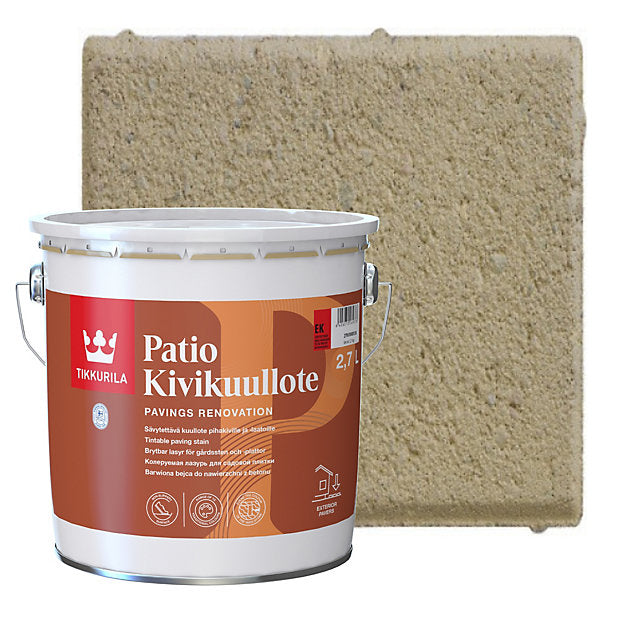 Tikkurila Patio Paving Stain - Stain for Concrete & Slabs