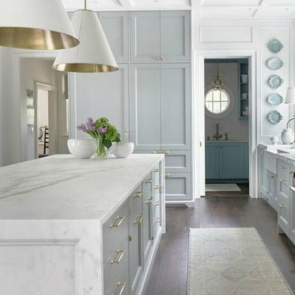 Farrow & Ball Light Blue No. 22 - Farrow and Ball paint colour - Kitchen Paint Colour - Paint Online Ireland