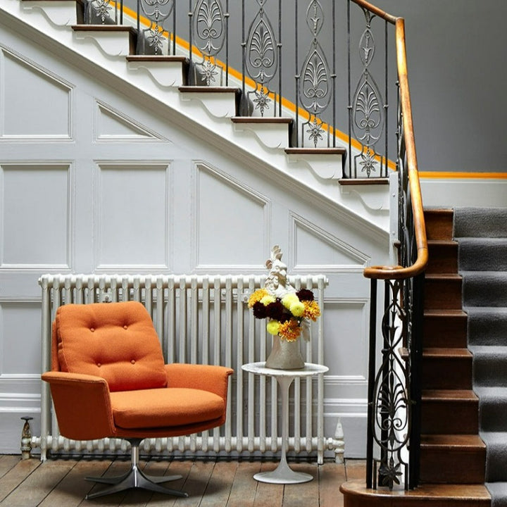 Little Greene Wood Ash No. 229 is an off-white that is ideal for ceilings and walls in warm rooms. Order Little Greene paint online in Ireland now. 