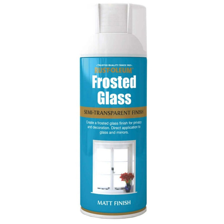 Frosted glass spray paint for decoration or privacy on glass doors & windows. Buy Rust-Oleum Frosted Glass Spray Paint online. 