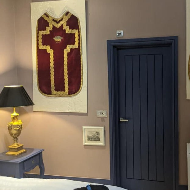 Imperial Purple Farrow & Ball bedroom paint colour from Paint Online