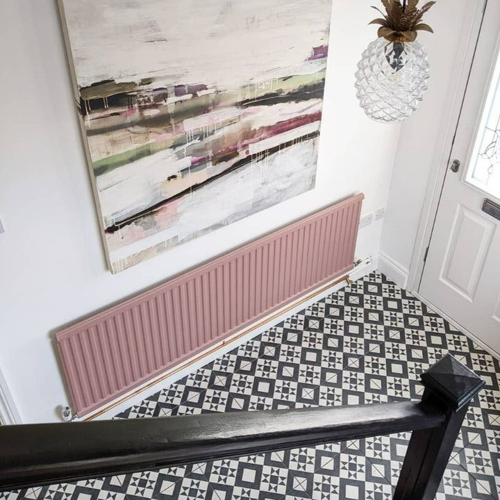 Little Greene Blush No. 267 is a beautiful blush pink paint colour. Pink radiator paint colour. Order Little Greene paint online in Ireland now.