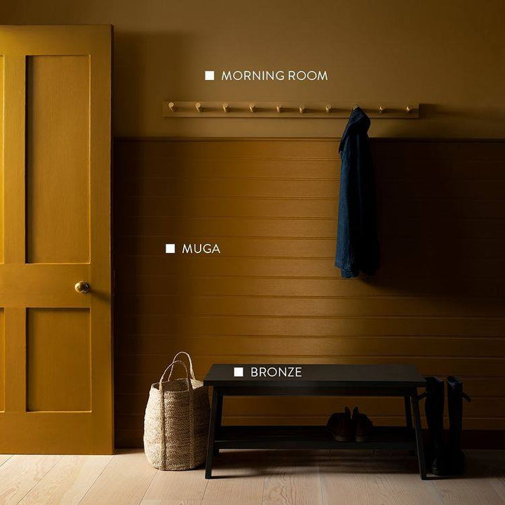 Muga - Paint And Paper Library Paint Colour No. 445. Yellow hallway paint colour.