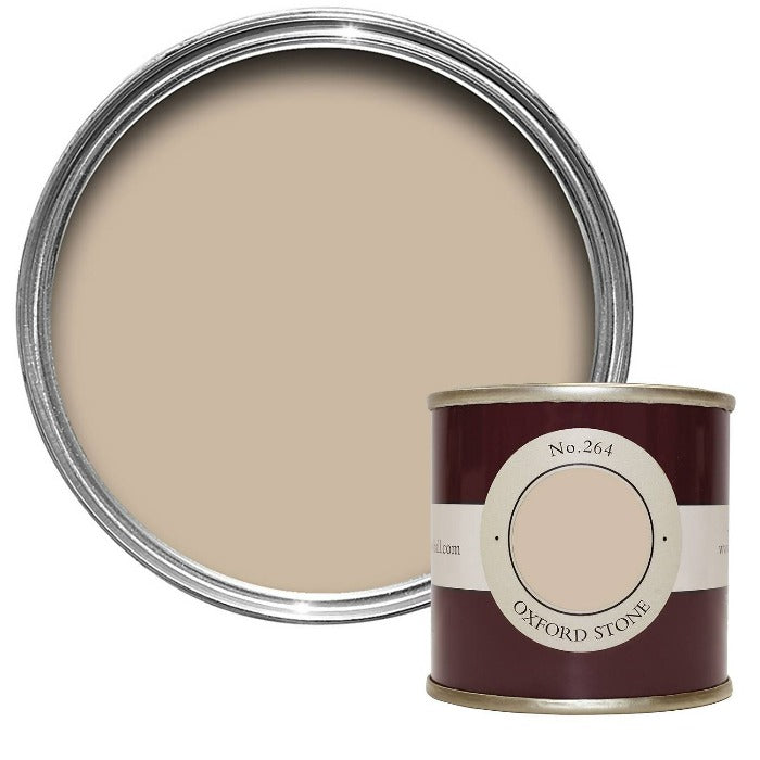 Oxford Stone No. 264 - Farrow & Ball Sample Pot Estate Emulsion Tester - Paint Online Ireland