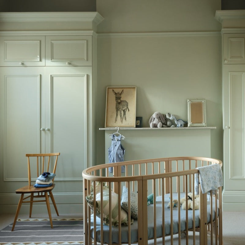 Eddy Green Bedroom Farrow & Ball Paint Colour from Paint Online