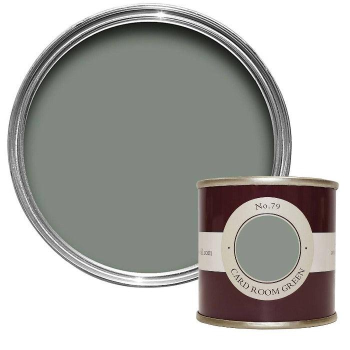 Farrow & Ball Card Room Green - Green Paint Colour - Paint Online Ireland