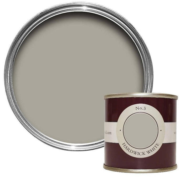 Hardwick White No. 5 - Farrow & Ball Paint Colour - Tester Sample Pot - Paint Online Ireland