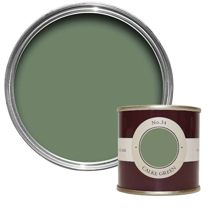 Farrow & Ball Calke Green - Green Paint Colour - Paint Online Ireland