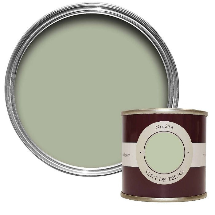 Vert De Terre No. 234 Farrow & Ball Paint Colour - Tester Pot Estate Emulsion Sample - Paint Online Ireland