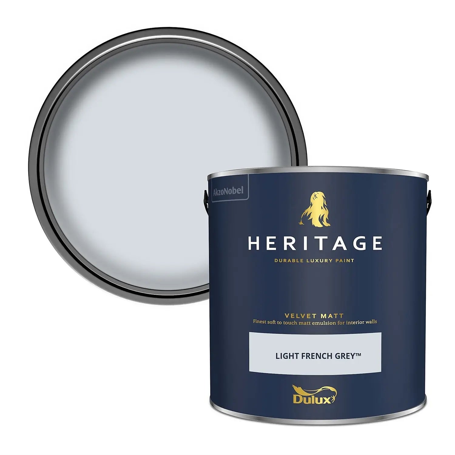 Light French Grey - Dulux Heritage Paint Colour - Paint Online Ireland