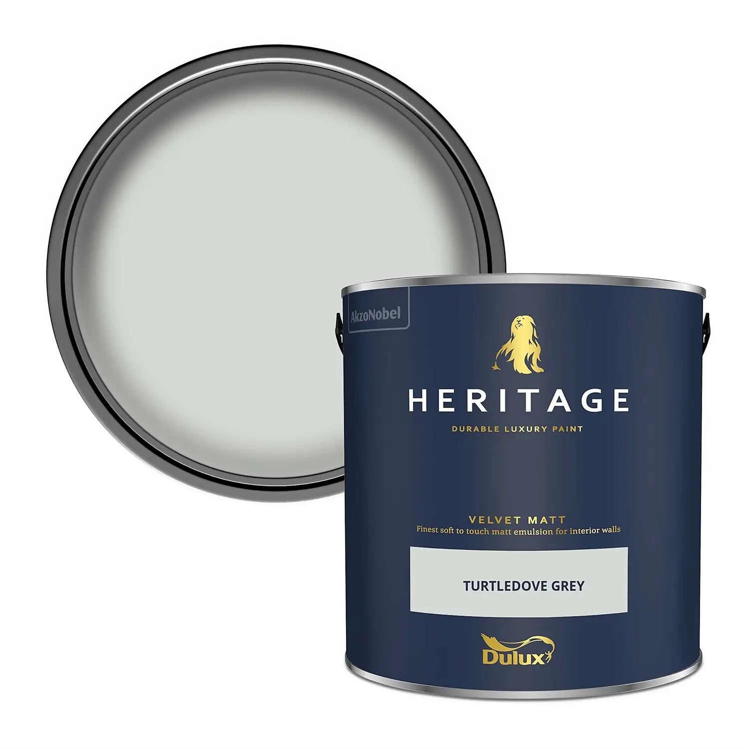 Turtledove Grey - Dulux Heritage Paint Colour - Paint Online Ireland