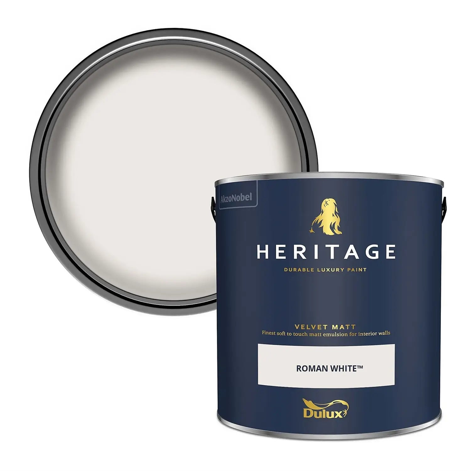 Roman White - Dulux Heritage Paint Colour - Paint Online Ireland