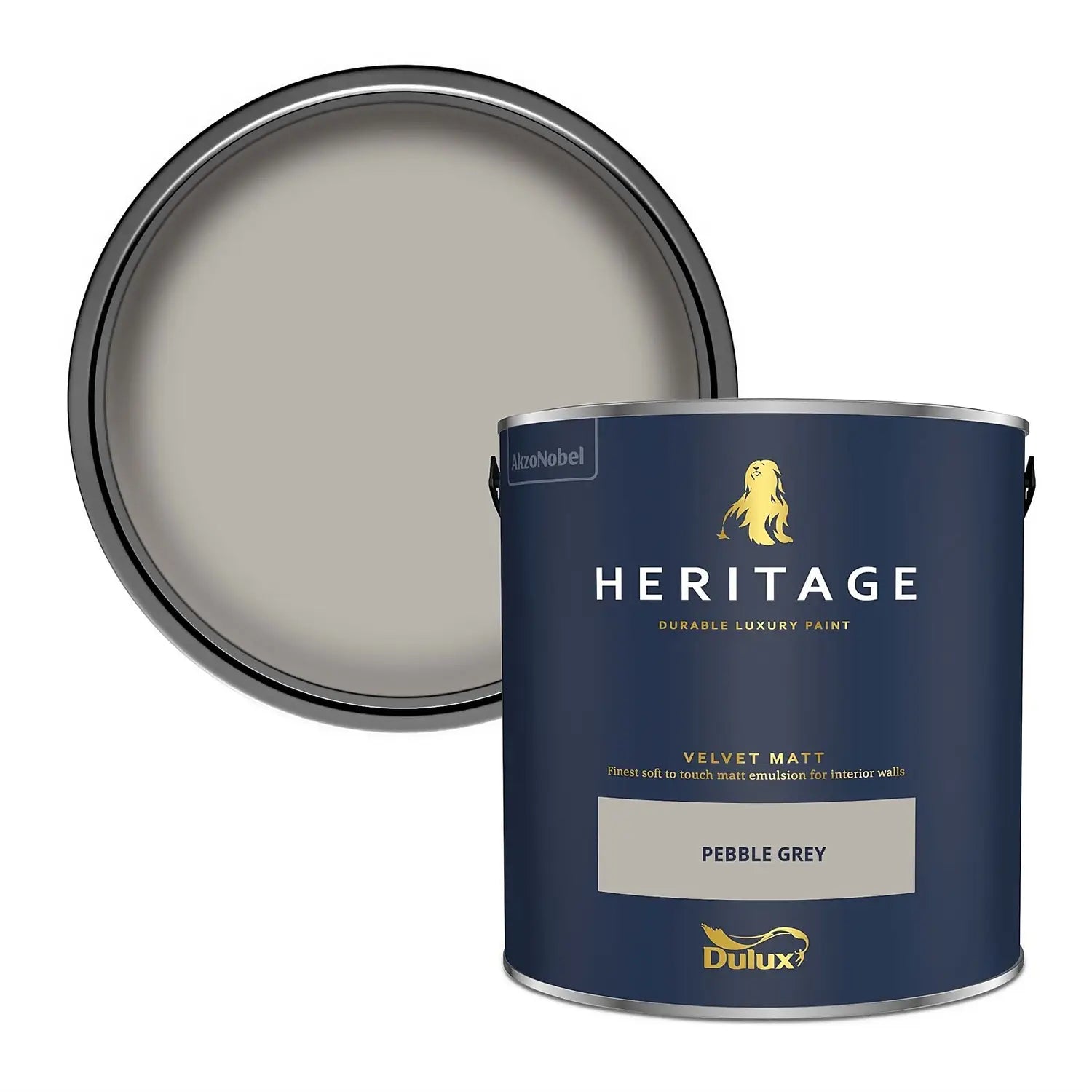 Pebble Grey - Dulux Heritage Paint Colour - Paint Online Ireland