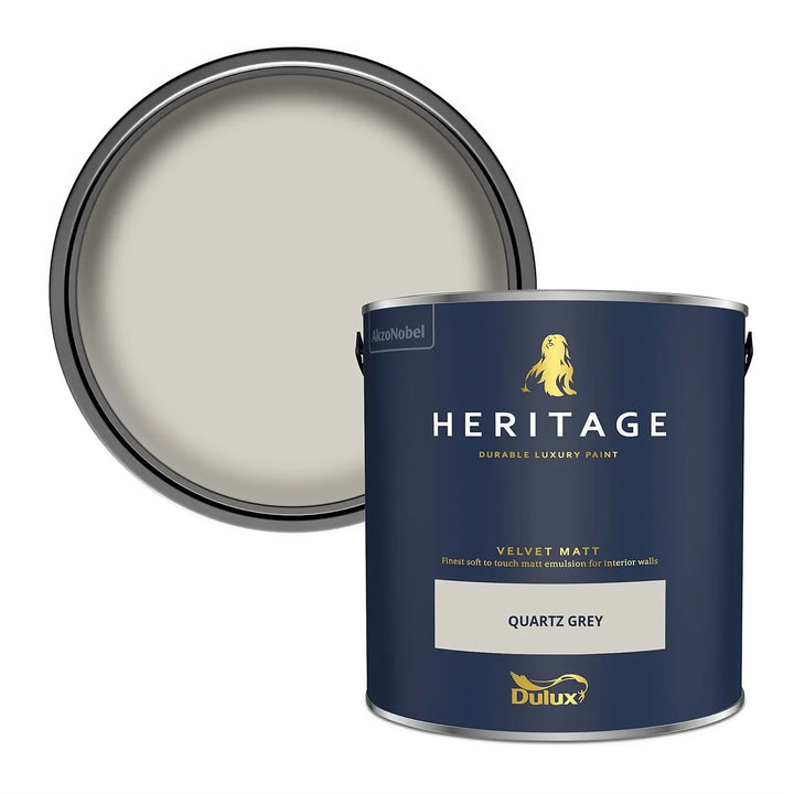 Quartz Grey - Dulux Heritage Paint Colour - Paint Online Ireland