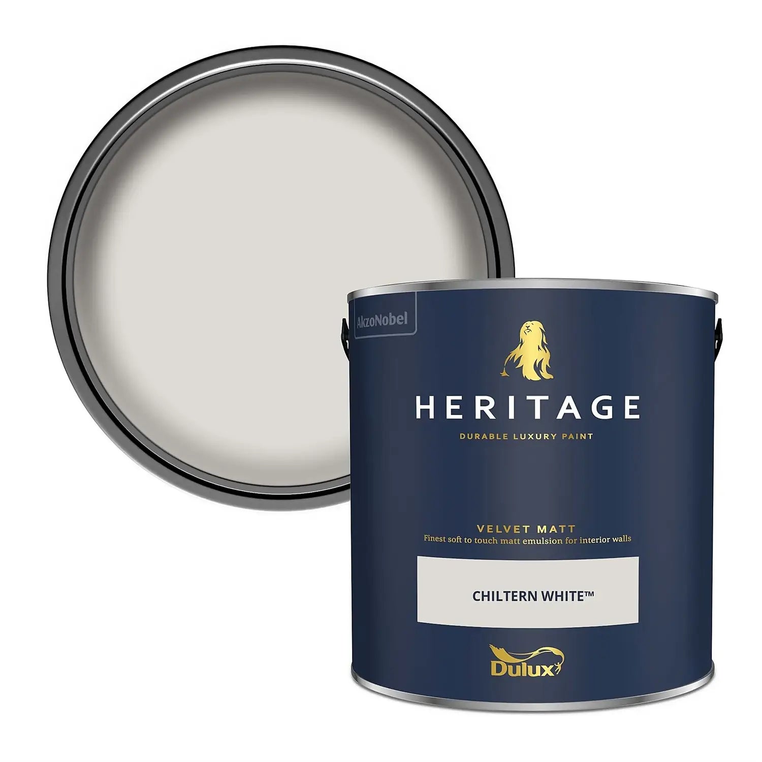Chiltern White - Dulux Heritage Paint Colour - Paint Online