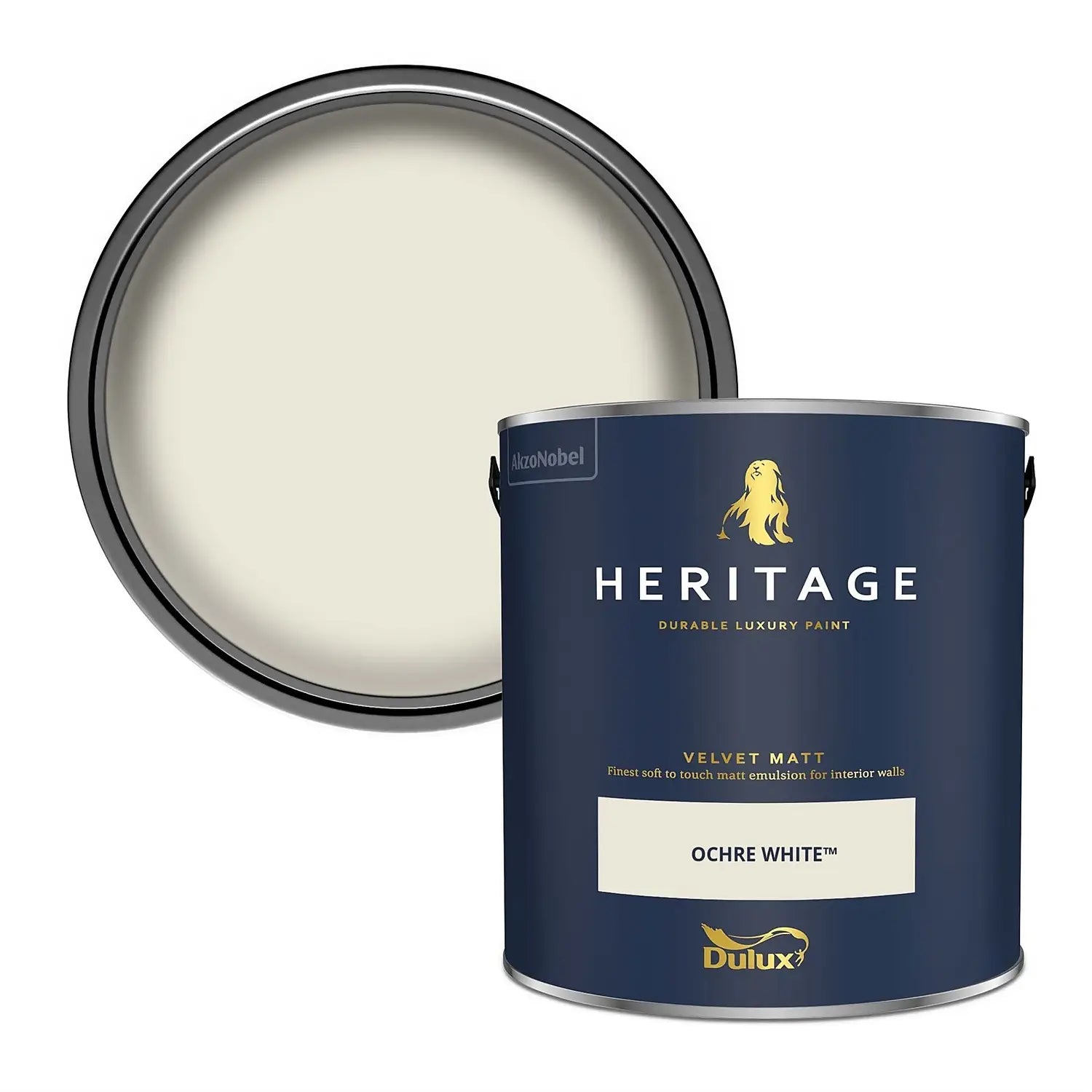 Ochre White - Dulux Heritage Paint Colour - Paint Online Ireland