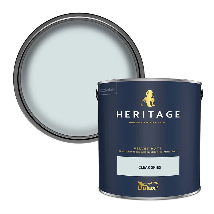 Clear Skies - Dulux Heritage Paint Colour - Paint Online Ireland