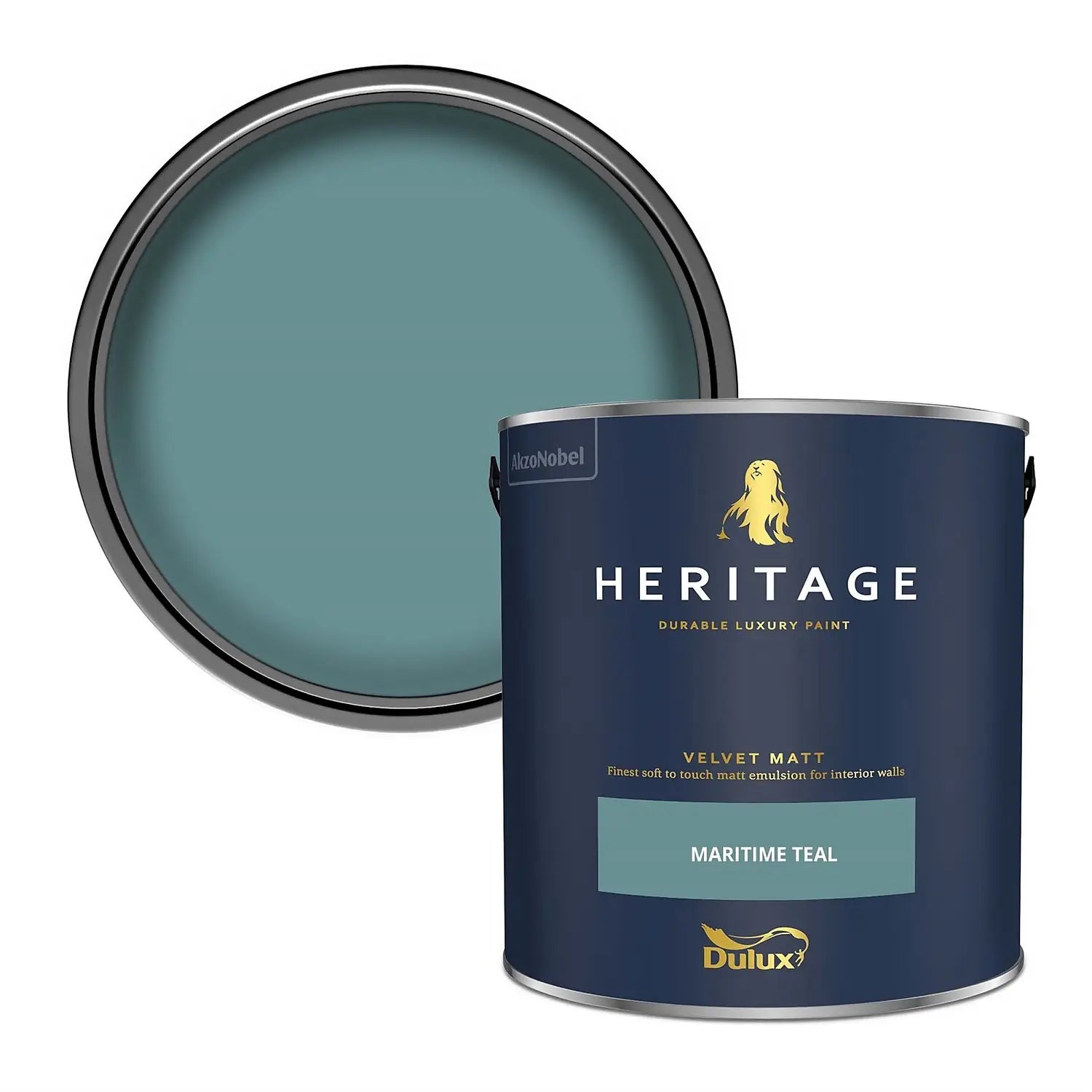 Maritime Teal - Dulux Heritage Paint Colour - Paint Online Ireland