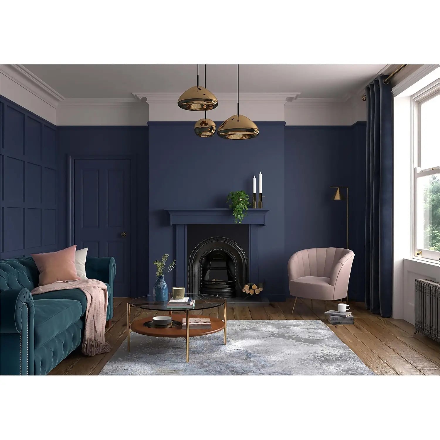 DH Oxford Blue - Dulux Heritage Paint Colour - Paint Online Ireland