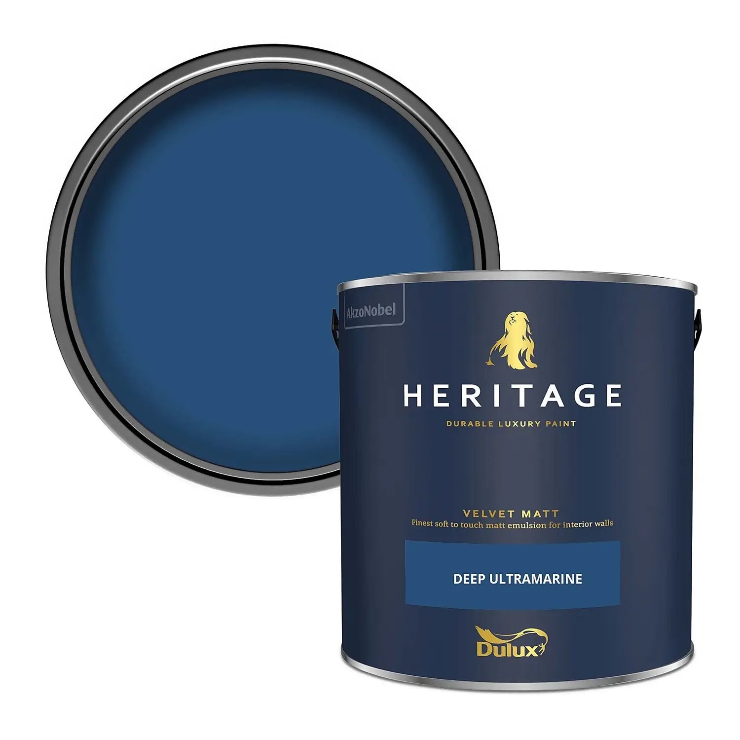 Deep Ultramarine - Dulux Heritage Paint Colour - Paint Online Ireland
