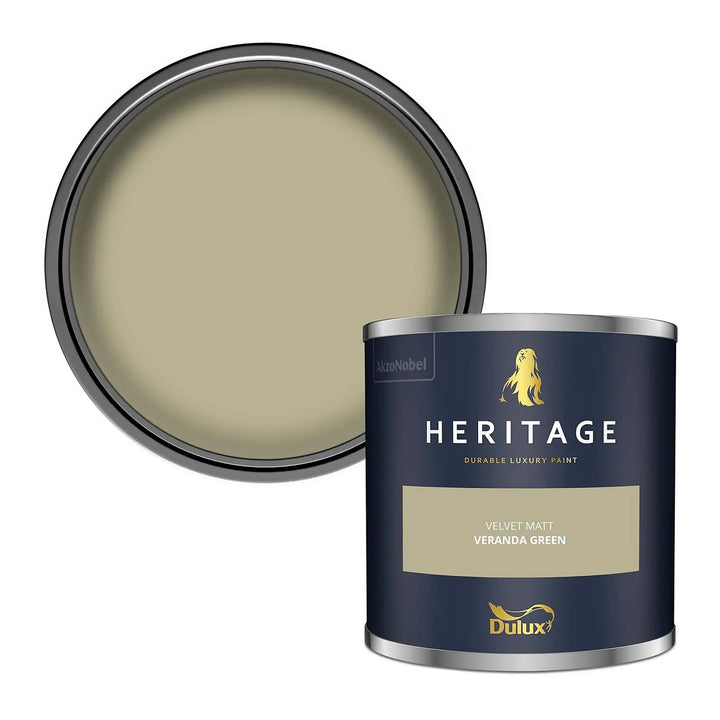 Veranda Green - Dulux Heritage Paint Colour - Paint Online Ireland