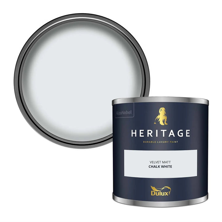 Chalk White - Dulux Heritage Paint Colour - Paint Online Ireland