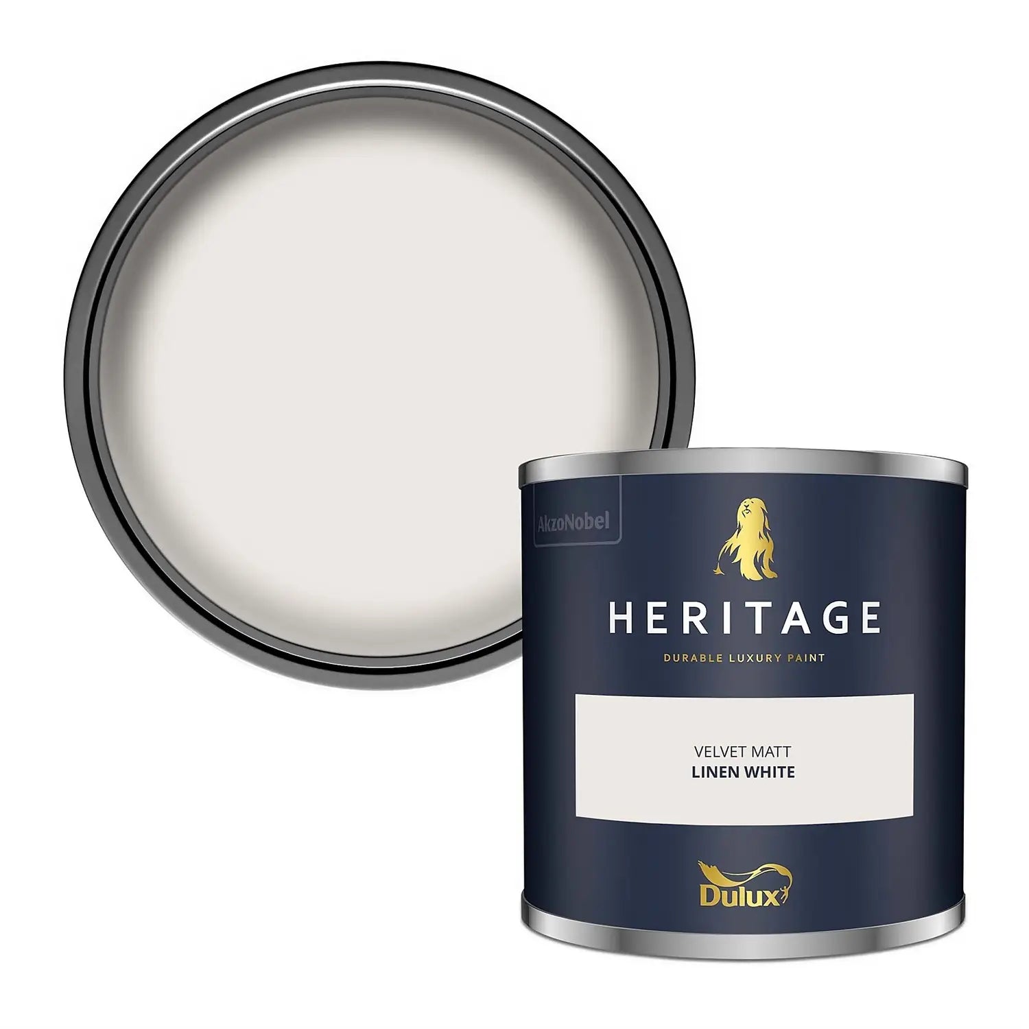 Linen White - Dulux Heritage Paint Colour - Paint Online Ireland
